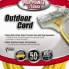 50', 12/3 Gauge/Conductors, Yellow Indoor & Outdoor Extension Cord