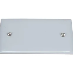 1 Gang, 4-1/2 Inch Long x 2.78 Inch Wide, Standard Blank Wall Plate