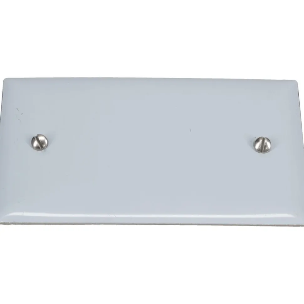 1 Gang, 4-1/2 Inch Long x 2.78 Inch Wide, Standard Blank Wall Plate