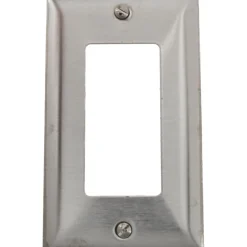 1 Gang, 4-1/2 Inch Long x 2.78 Inch Wide, Standard Outlet Wall Plate