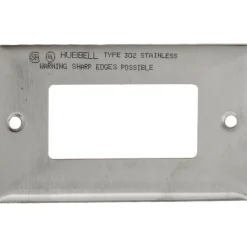 1 Gang, 4-1/2 Inch Long x 2.78 Inch Wide, Standard Outlet Wall Plate