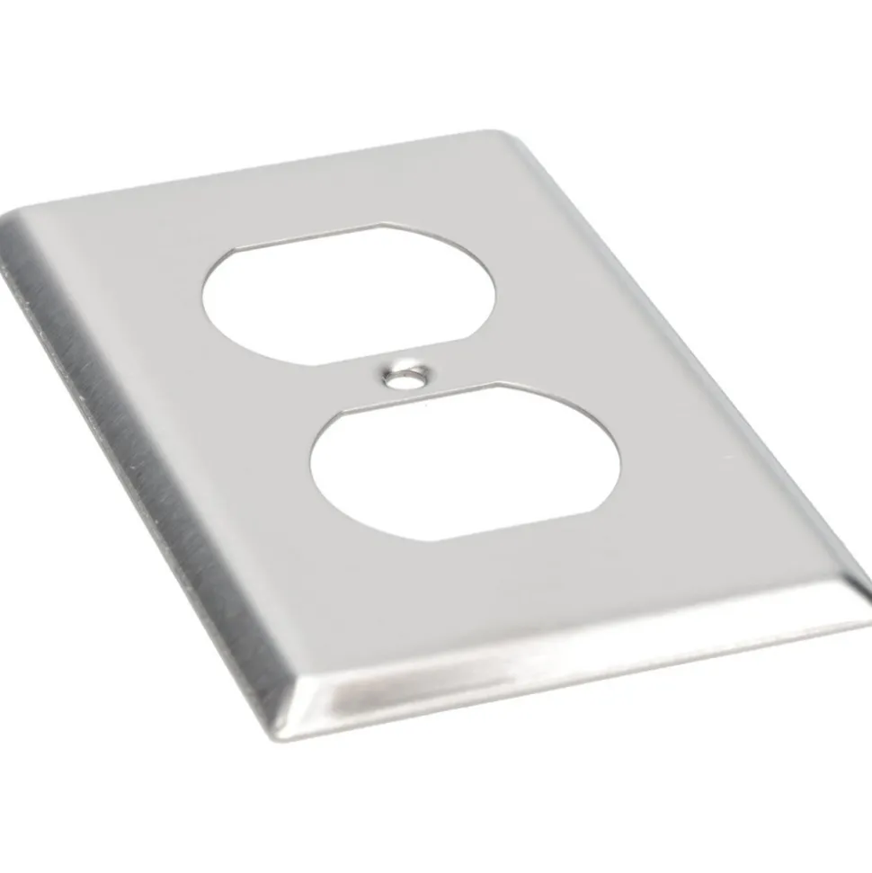 1 Gang, 4-1/2 Inch Long x 2-3/4 Inch Wide, Standard Outlet Wall Plate