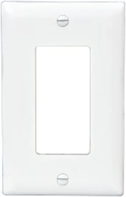 1 Gang, 4-11/16 Inch Long x 2-15/16 Inch Wide, Standard Switch Plate