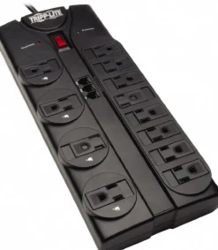 12 Outlets, 120 VAC15 Amps, 8' Cord, Power Outlet Strip