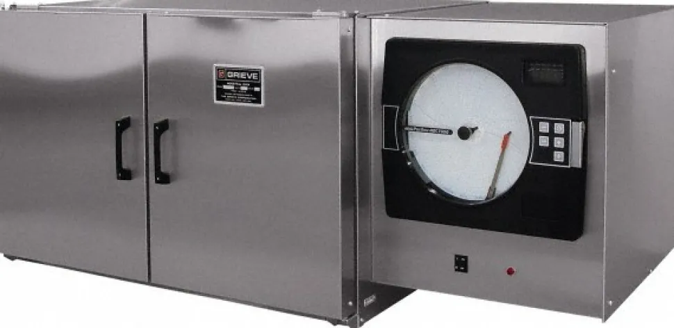 1 Phase, 26 Inch Inside Width x 22 Inch Inside Depth x 13 Inch Inside Height, 800°F Max, Portable Height-Temp Heat Treating Oven