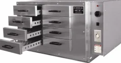 1 Phase, 11-3/4 Inch Inside Width x 25 Inch Inside Depth x 2 Inch Inside Height, 350°F Max, Portable Heat Treating Bench Oven with Drawers