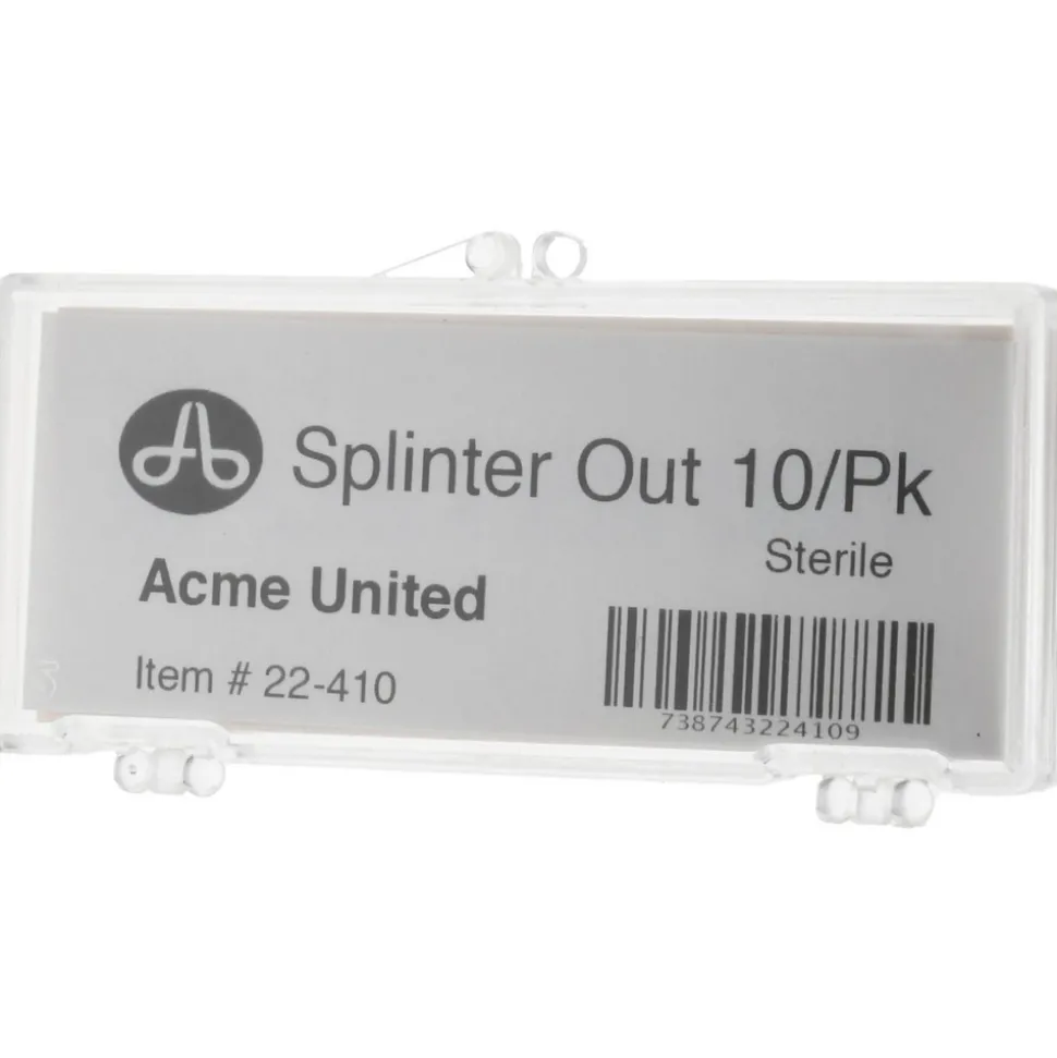1 10-Piece 3" Stainless Steel Splinter Remover
