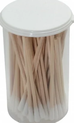 100 Qty 1 Pack Single Ended Cotton Tip Applicator