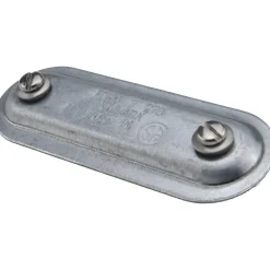 3/4" Trade, Steel Conduit Body Cover Plate