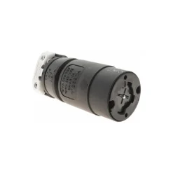 250 VDC, 600 VAC, 20, 30 Amp, NonNEMA Configuration, Industrial Grade, Self Grounding Receptacle