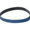 Abrasive Belt: 1/2" Wide, 18" OAL, 60 Grit, Zirconia Alumina