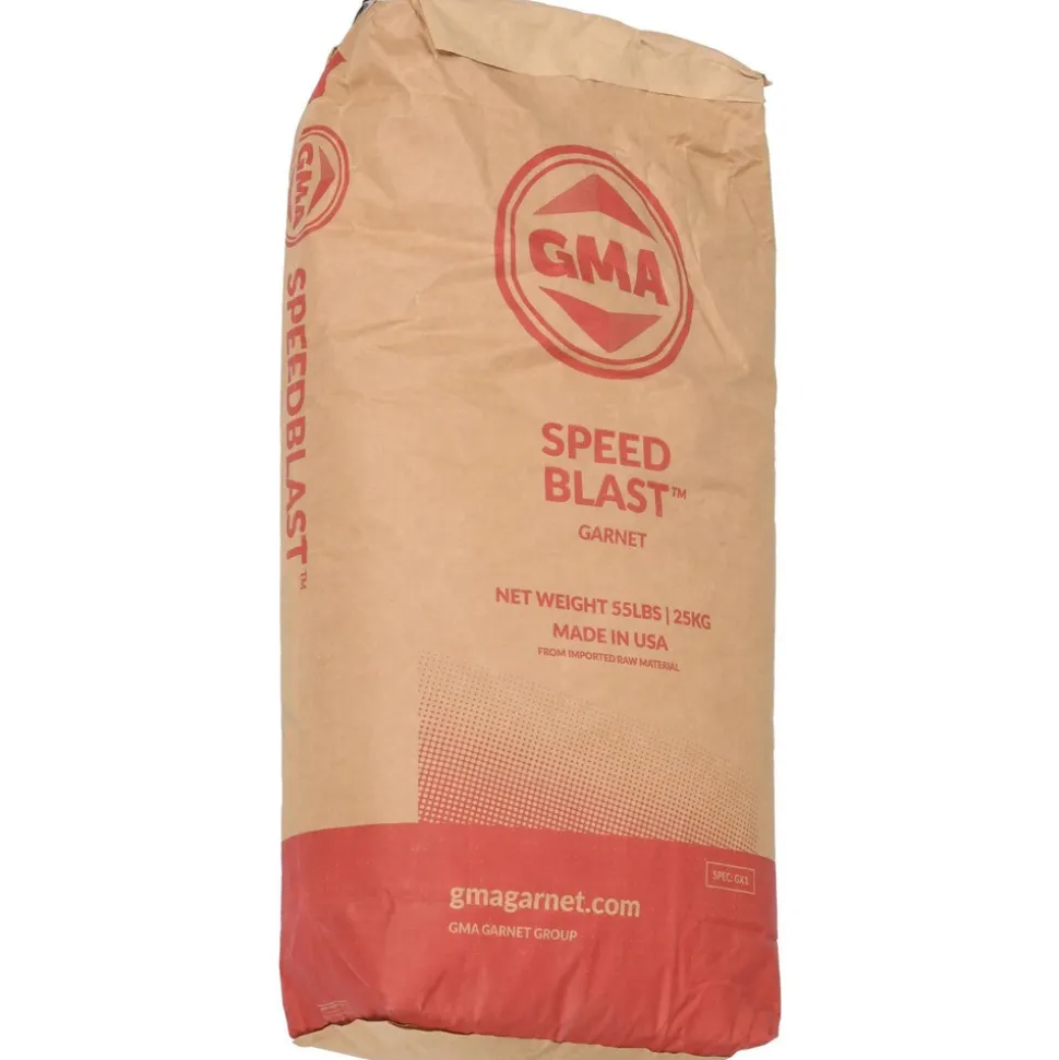 Abrasive Blasting Media: Fine Grade, Angular, Garnet