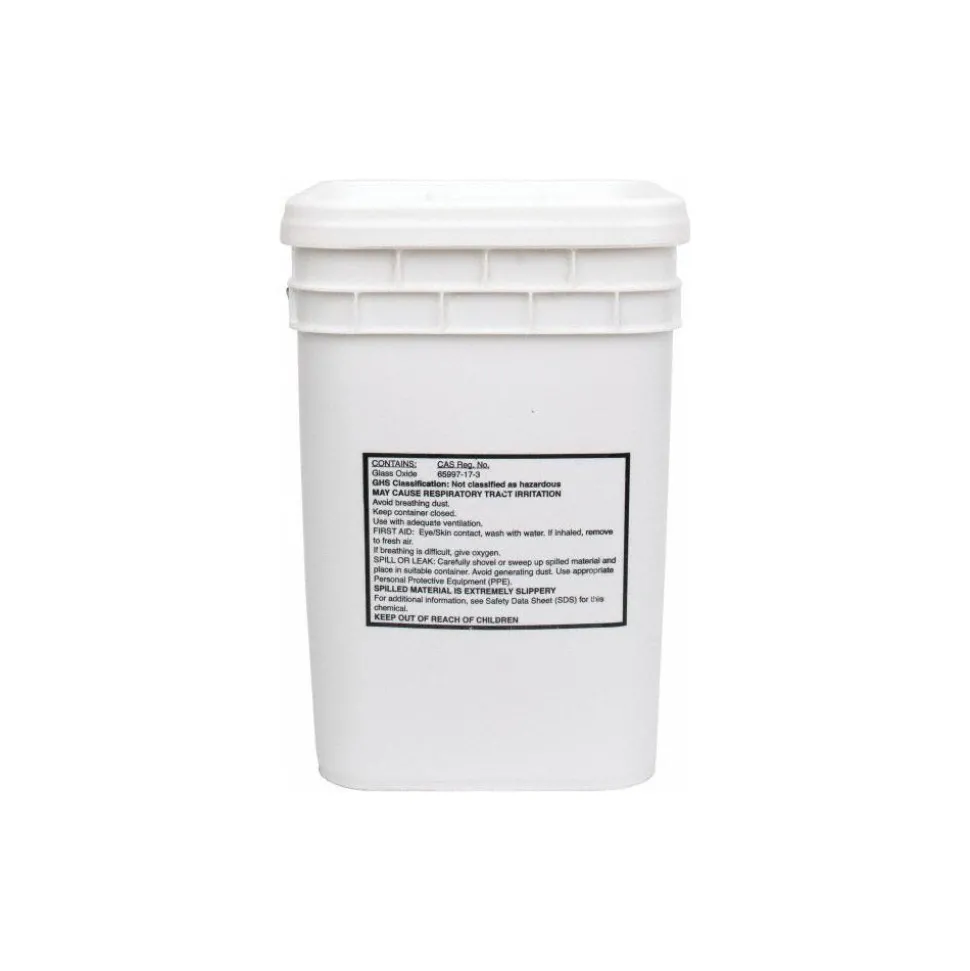 Abrasive Blasting Media: Medium Grade, Smooth, Glass Bead