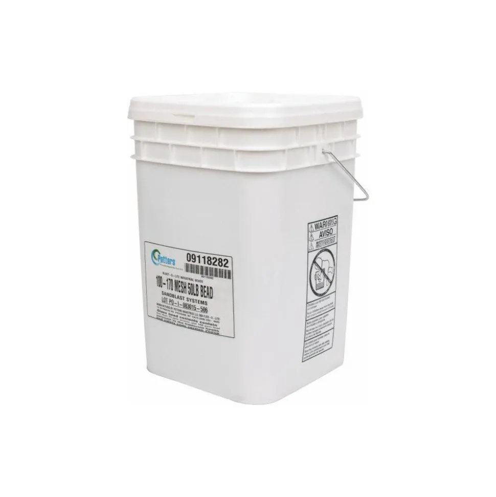 Abrasive Blasting Media: Medium Grade, Smooth, Glass Bead