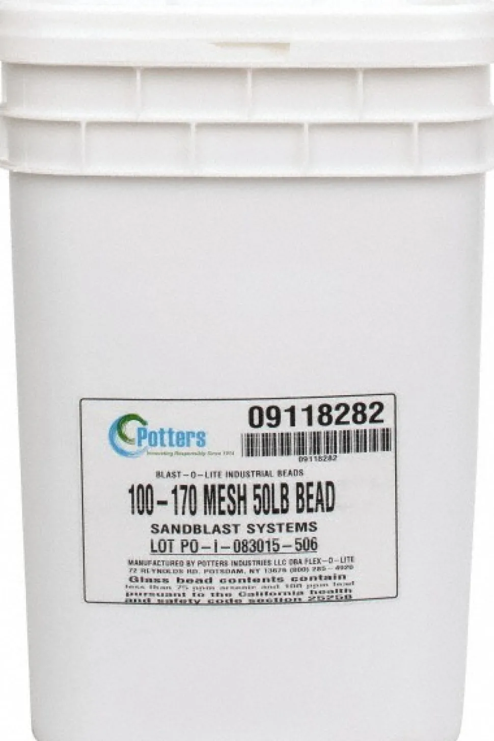 Abrasive Blasting Media: Medium Grade, Smooth, Glass Bead