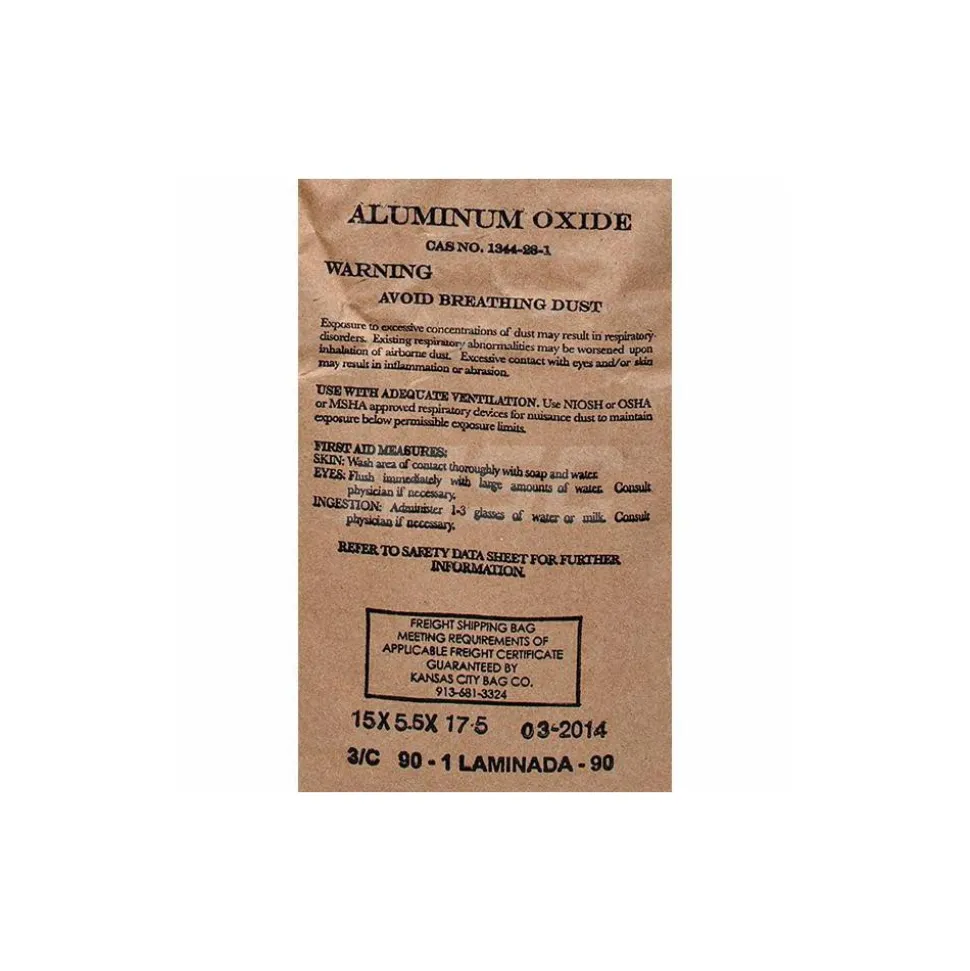 Abrasive Blasting Media: Medium Grade, Angular, Aluminum Oxide