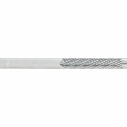 Abrasive Burr: 0.25" Dia, 1.25" LOC, 1/4" Shank Dia