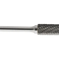 Abrasive Burr: SB-5, 1/2" Cut Dia, Cylinder With End Cut, Double Cut