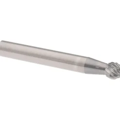 Abrasive Burr: SD-1, 1/4" Cut Dia, Ball, Double Cut