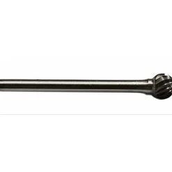 Abrasive Burr: SD-53, 3/16" Cut Dia, Ball, Double Cut