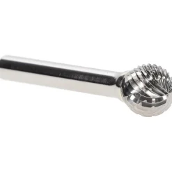 Abrasive Burr: SD-5DC-CCS2A, 1/2" Cut Dia, Ball, Double Cut