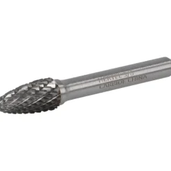 Abrasive Burr: SF-3, 3/8" Cut Dia, Tree With Radius End, Double Cut