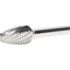 Abrasive Burr: SF-5DC-CCS2A, 1/2" Cut Dia, Tree With Radius End, Double Cut