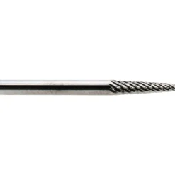 Abrasive Burr: SL-42, 1/8" Cut Dia, Cone, Double Cut