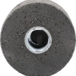 Abrasive Round Tip Plug: 18R Type, Very Coarse, 5/8-11 Arbor Hole