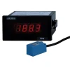 Accurate up to 0.05%, 0.1 and 0.1 (5 to 1,000) and 1 (1,000 to 9,999) and 10 (10,000 to 99,990) RPM Resolution, Noncontact Tachometer