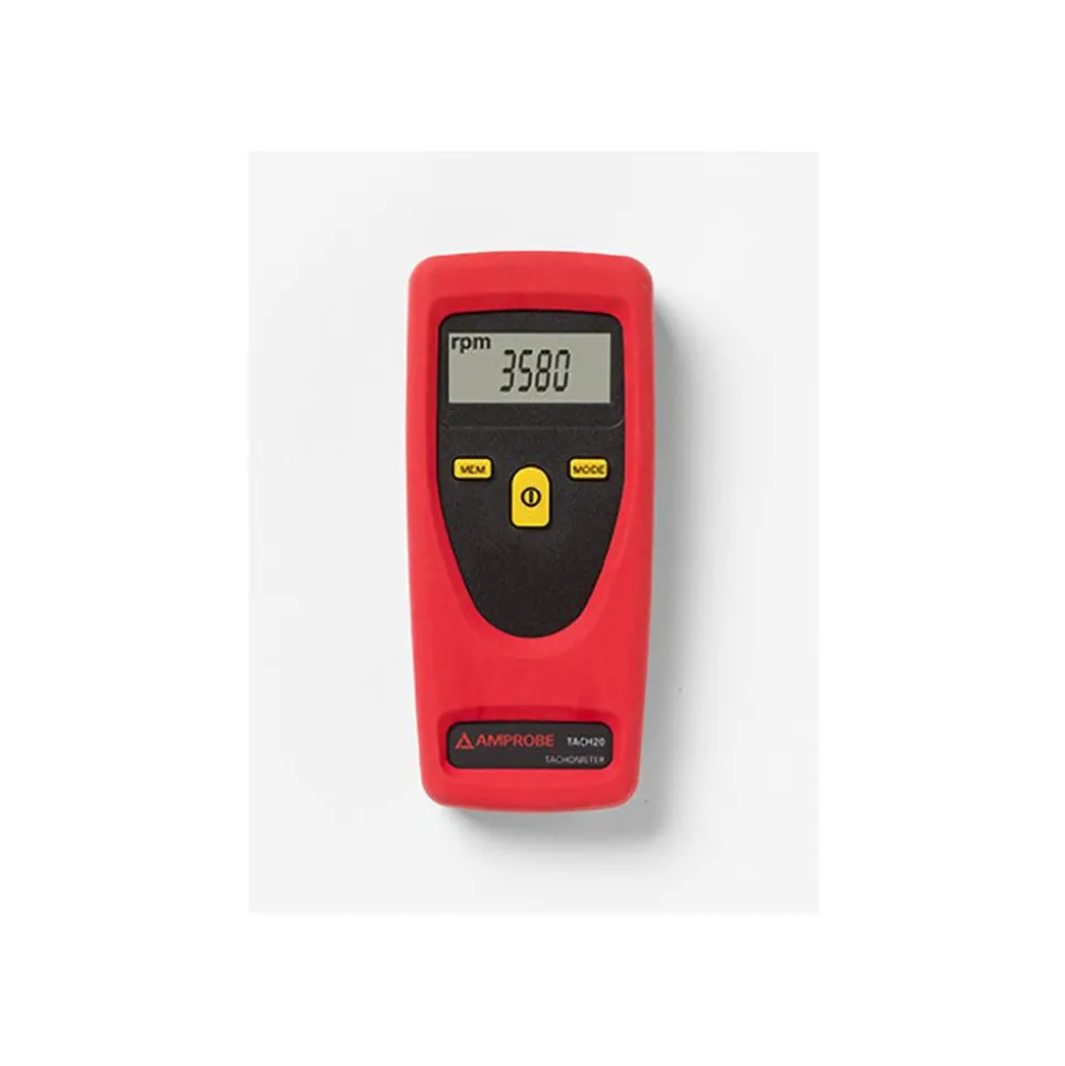 Accurate up to 0.02%, Contact and Noncontact Tachometer