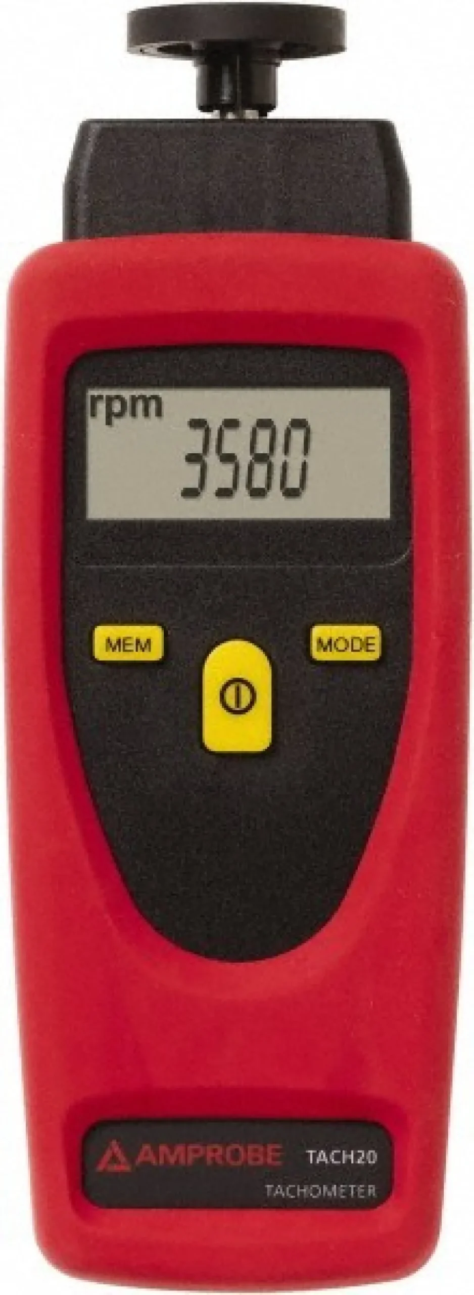 Accurate up to 0.02%, Contact and Noncontact Tachometer