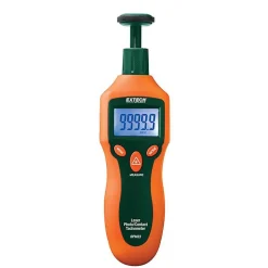 Accurate up to 0.05%, Contact and Noncontact Tachometer