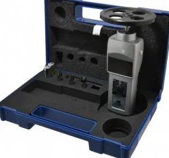 Accurate up to 0.006 +/- 1% Digit (6 RPM Max) (10,000 to 25,000 RPM), 0.001 RPM Resolution, Contact Tachometer