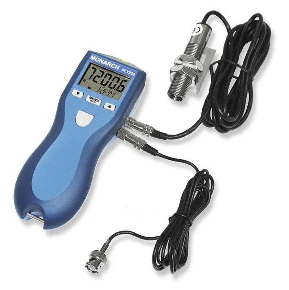 Accurate up to 0.01 (Optical) and 1.0 (Contact), 0.001 to 10 RPM Resolution, Contact and Noncontact Tachometer