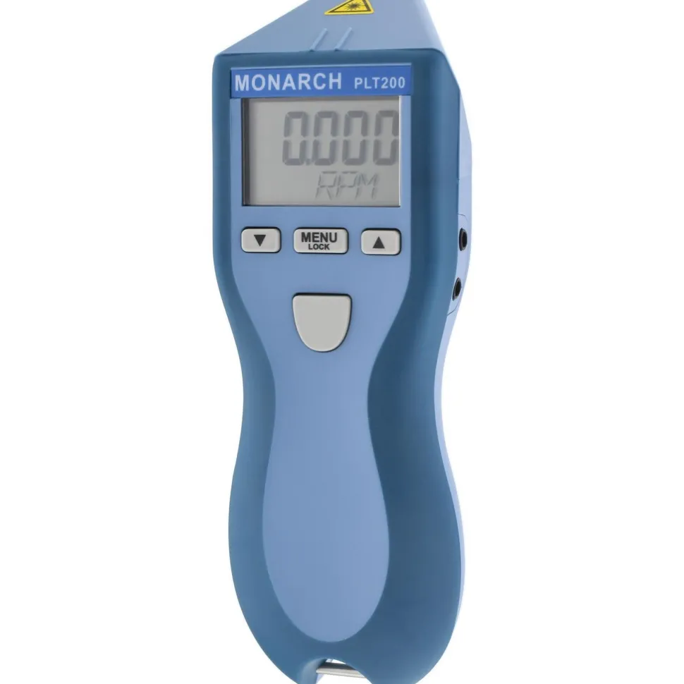 Accurate up to 0.01 (Optical) and 1.0 (Contact), 0.001 to 10 RPM Resolution, Contact and Noncontact Tachometer