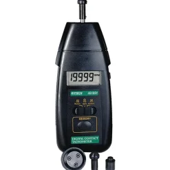 Accurate up to 0.05%, 0.1 RPM Resolution, Contact Tachometer