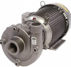 AC Straight Pump: 230/460V, 5 hp, 3 Phase, Cast Iron Housing, Stainless Steel Impeller