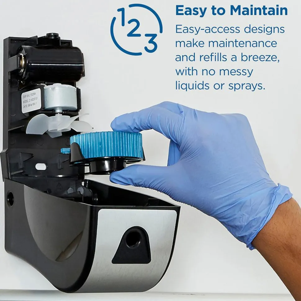 Activeaire Powered Whole-Room Freshener Dispenser, Stainless Finish