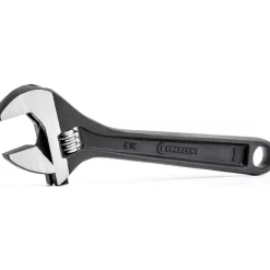 6" Adjustable Black Oxide Wrench - Bagged
