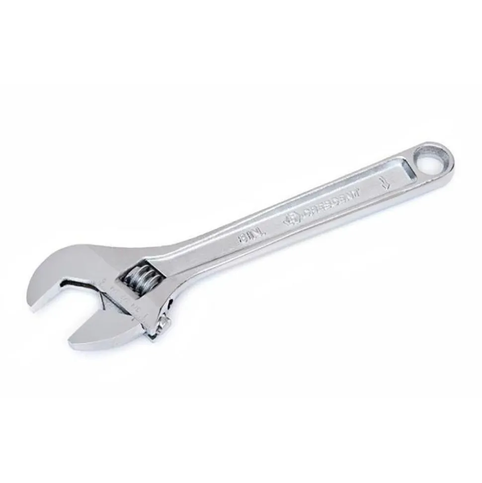 8" Adjustable Wrench - Carded