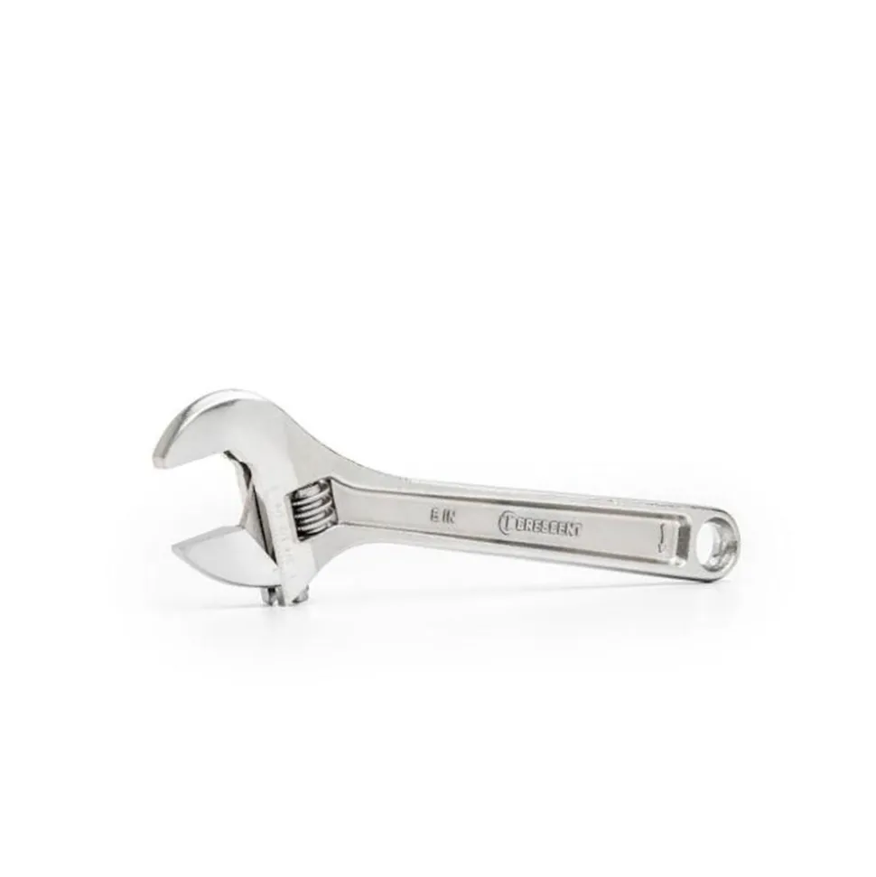 8" Adjustable Wrench - Carded