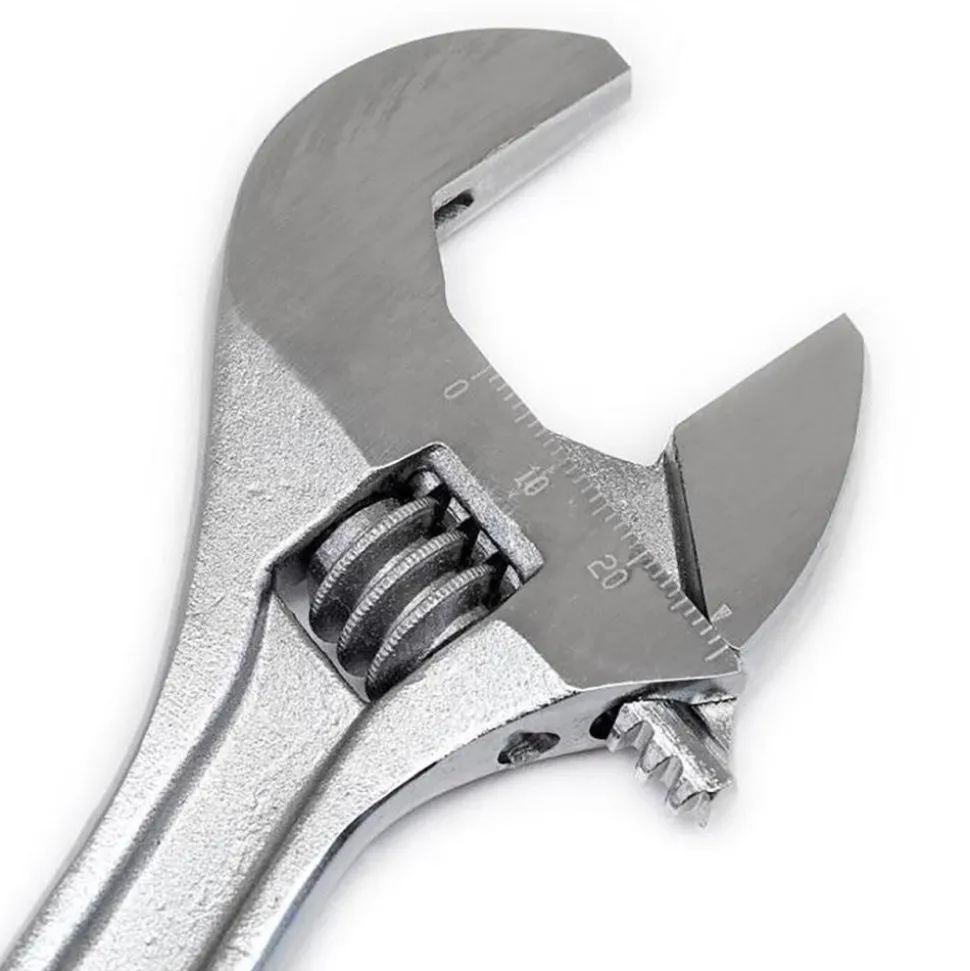 8" Adjustable Wrench - Carded