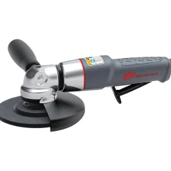 Air Angle Grinder: 0.88 hp, 12000 RPM, 1/4" Collet, Rear Exhaust