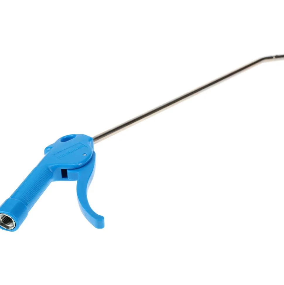 Air Blow Gun: Bent Fixed Safety Extension Tube, Pistol Grip