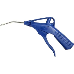Air Blow Gun: Bent Removable Star-Tip Safety Extension Tube, Pistol Grip