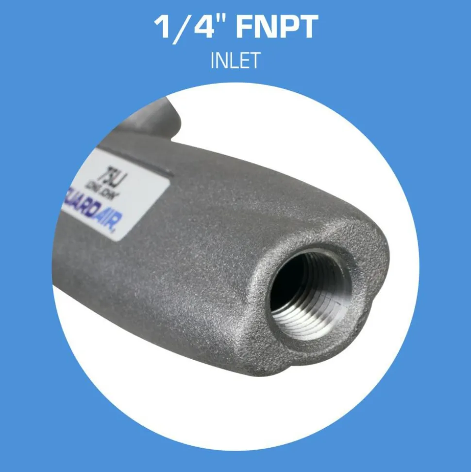 Air Blow Gun: High Power Venturi Nozzle, Pistol Grip