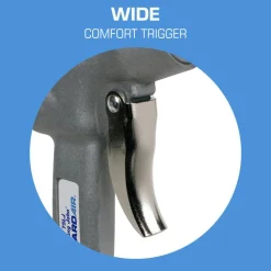 Air Blow Gun: High Power Venturi Nozzle, Pistol Grip