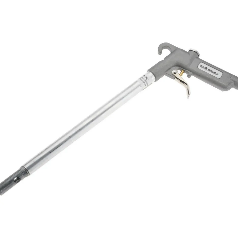 Air Blow Gun: High Power Venturi Nozzle, Pistol Grip