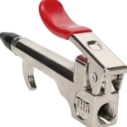 Air Blow Gun: Rubber, Thumb Lever